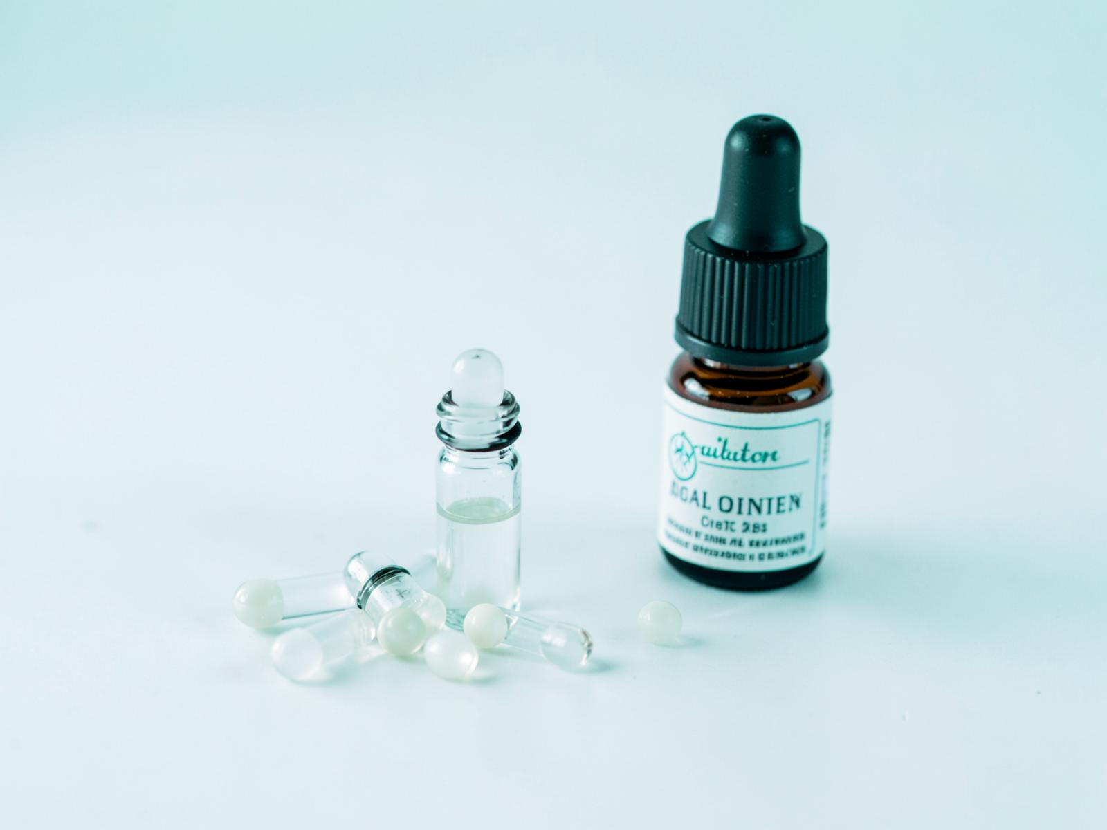 Productos Homeopáticos — Glóbulos, tinturas, diluciones